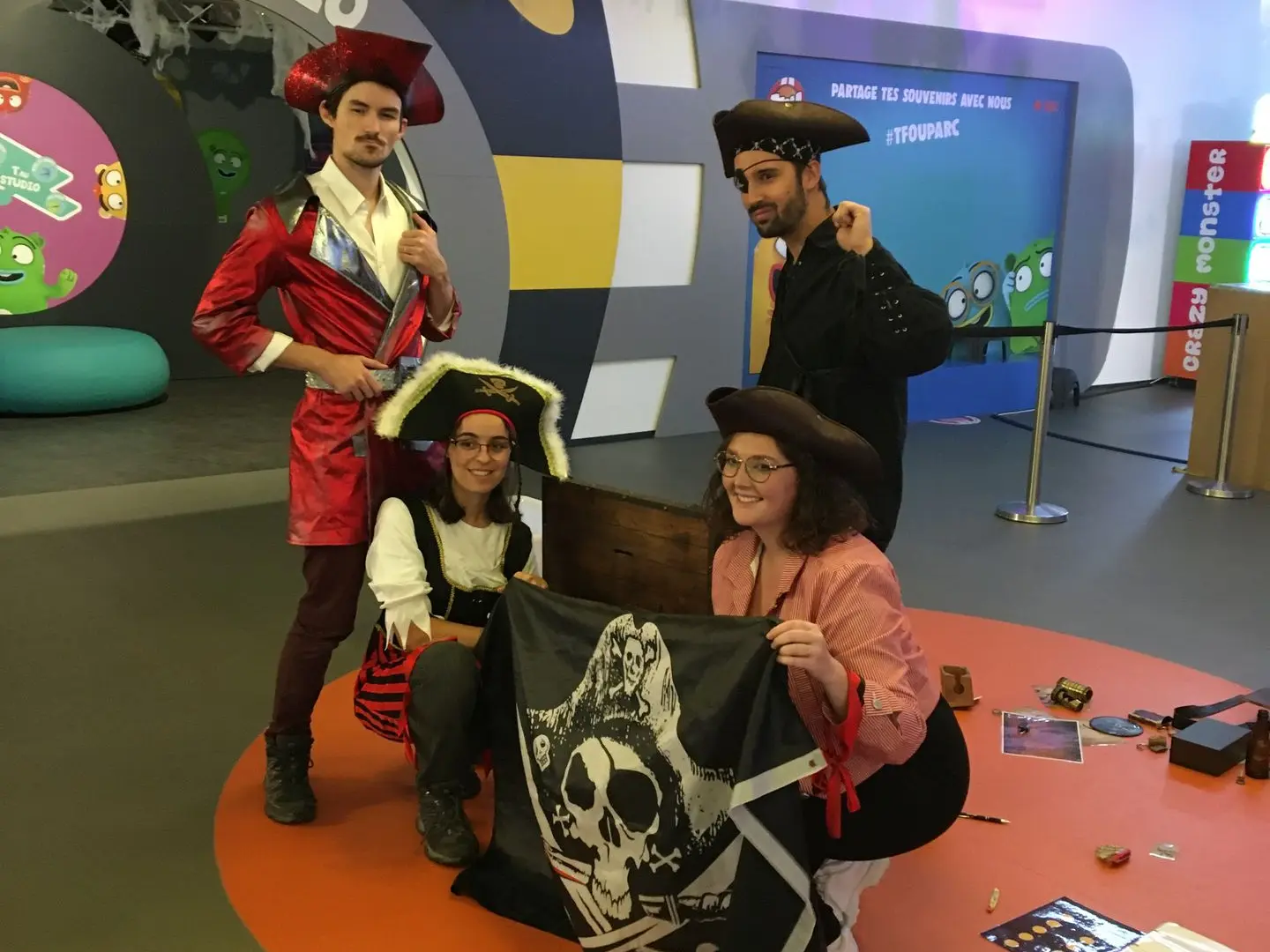 Escape game pirate animation EVJF